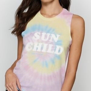 Sun Child Tie-Dye Tank Top Spiritual Gangster.